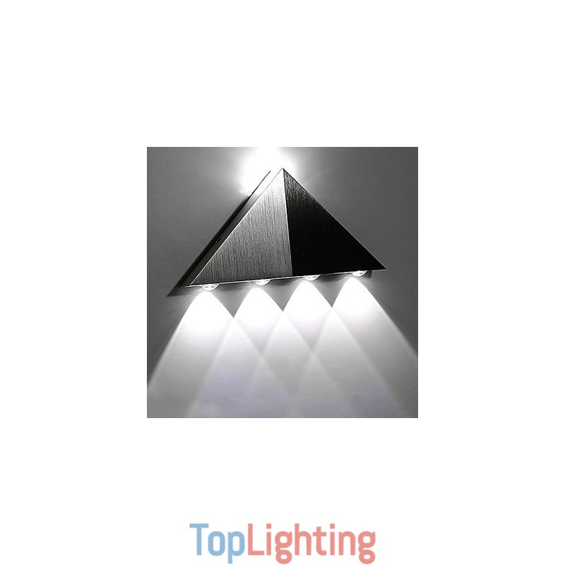 Modern Triangle Wall Sconce Light Fixture Indoor Hallway Up Down Wall Lamp Spot Light Aluminum Decorative Lighting for Studio Restauran