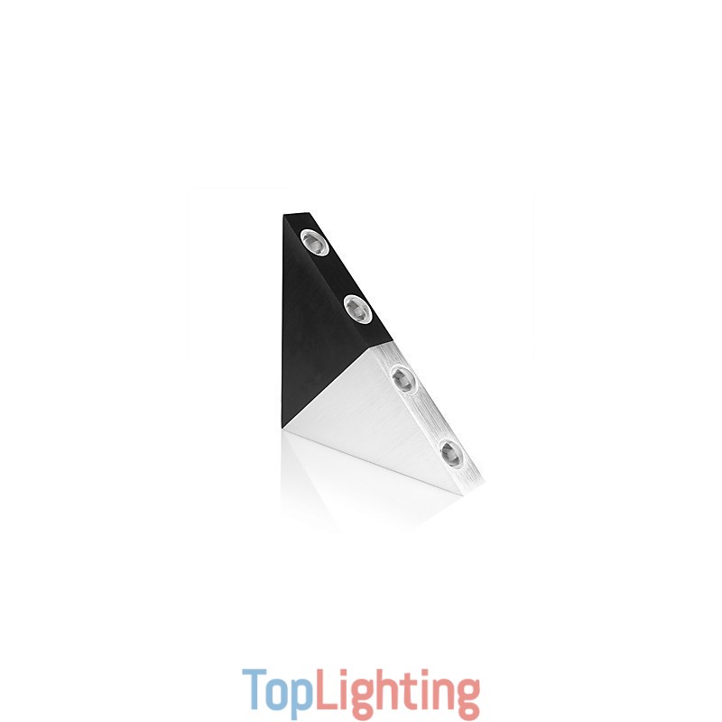 Modern Triangle Wall Sconce Light Fixture Indoor Hallway Up Down Wall Lamp Spot Light Aluminum Decorative Lighting for Studio Restauran