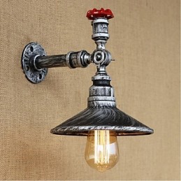 Rustic Lodge Painting Feature for Ambient Light Wall Sconces Wall Light Silver