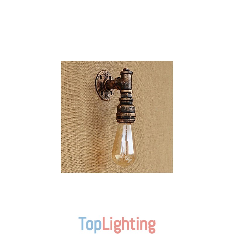 Rustic Lodge Painting Feature for Ambient Light Wall Sconces Wall Light