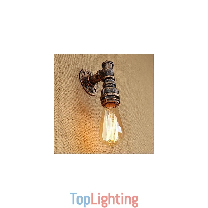 Rustic Lodge Painting Feature for Ambient Light Wall Sconces Wall Light