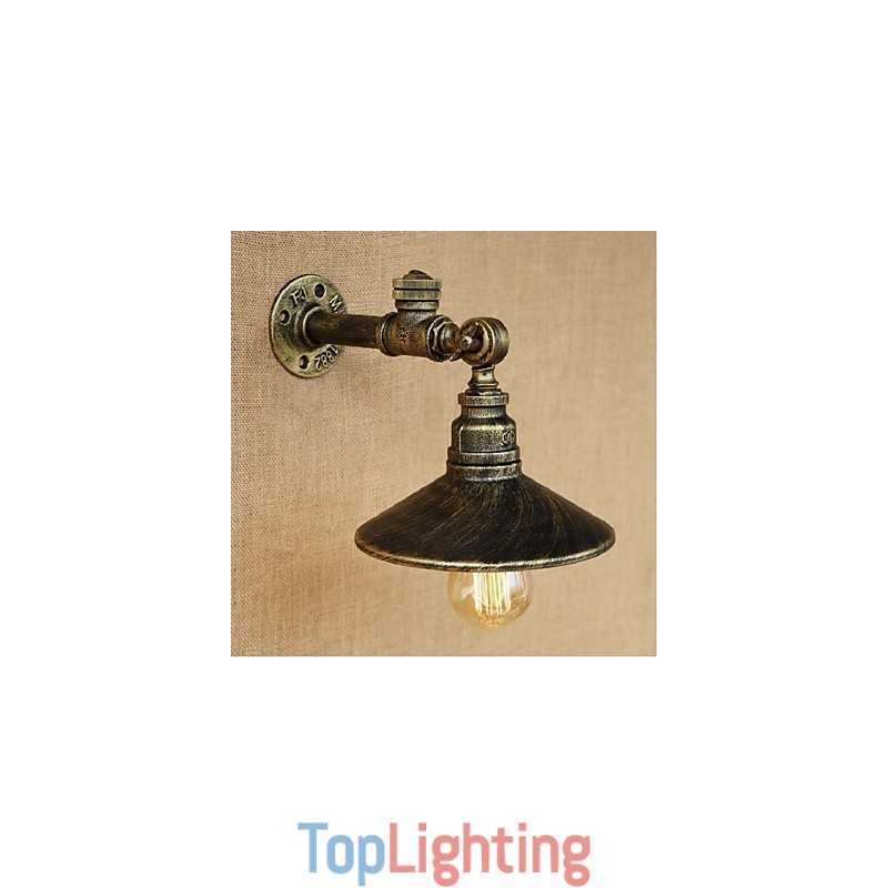 Rustic Lodge Painting Feature for Ambient Light Wall Sconces Wall Light