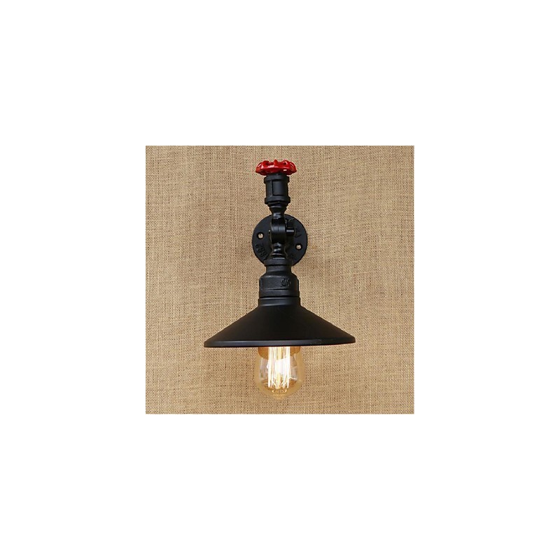 Rustic Lodge Painting Feature for Ambient Light Wall Sconces Wall Light Black