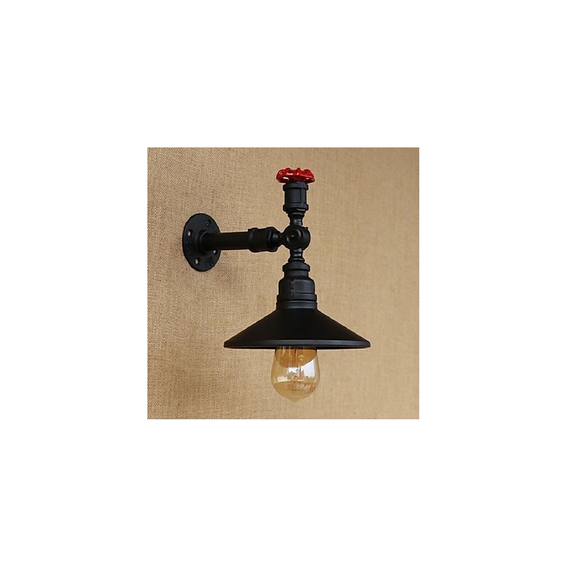 Rustic Lodge Painting Feature for Ambient Light Wall Sconces Wall Light Black