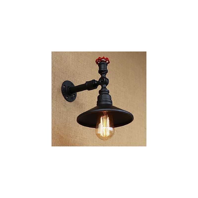 Rustic Lodge Painting Feature for Ambient Light Wall Sconces Wall Light Black