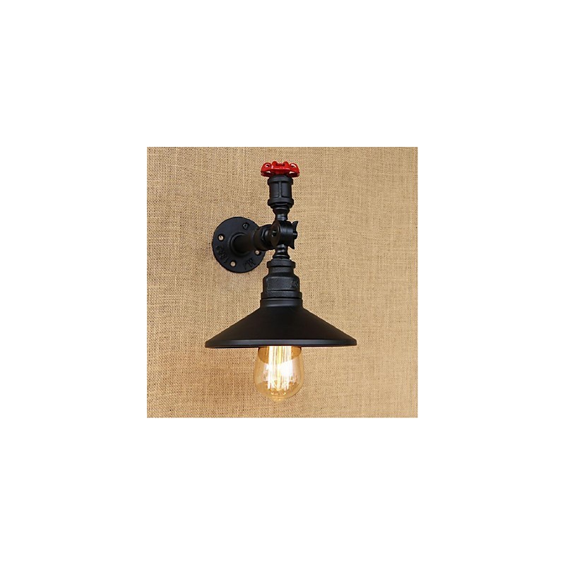Rustic Lodge Painting Feature for Ambient Light Wall Sconces Wall Light Black