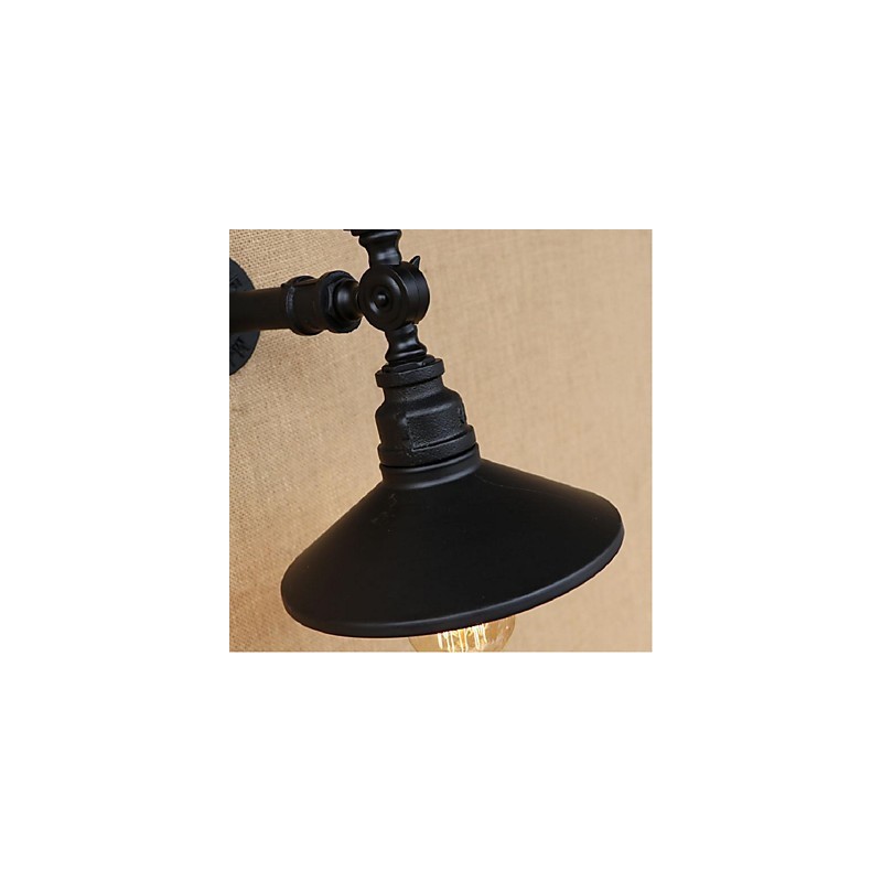 Rustic Lodge Painting Feature for Ambient Light Wall Sconces Wall Light Black