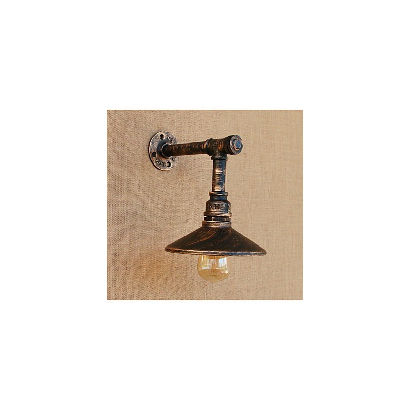 Rustic Lodge Country Antique Brass Feature for Ambient Light Wall Sconces Wall Light