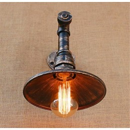Rustic Lodge Country Antique Brass Feature for Ambient Light Wall Sconces Wall Light