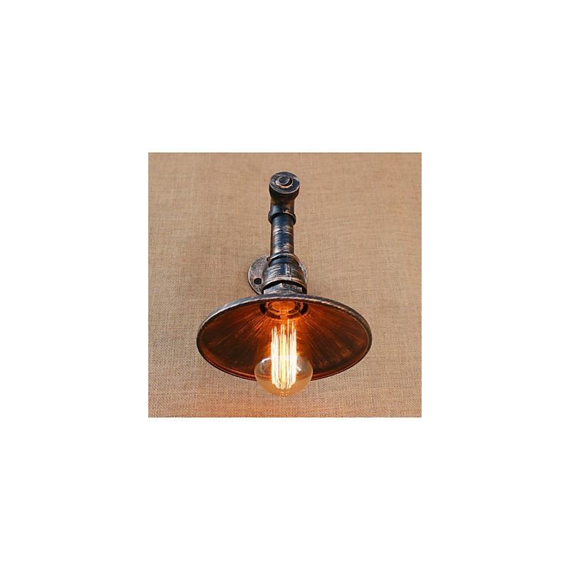 Rustic Lodge Country Antique Brass Feature for Ambient Light Wall Sconces Wall Light
