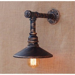 Rustic Lodge Country Antique Brass Feature for Ambient Light Wall Sconces Wall Light