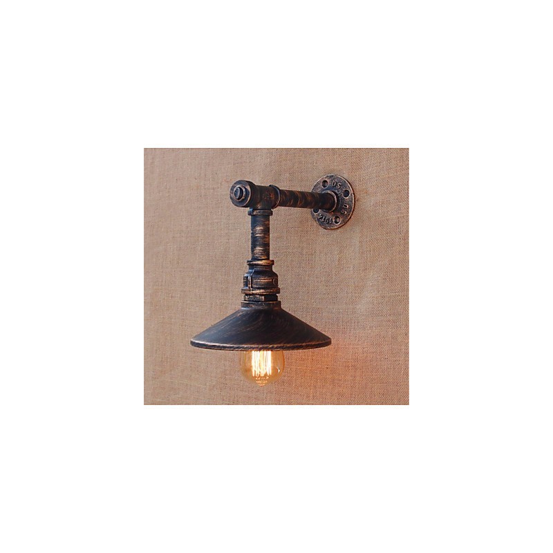 Rustic Lodge Country Antique Brass Feature for Ambient Light Wall Sconces Wall Light
