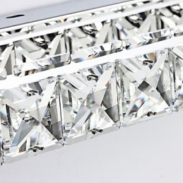 Long High Quality Mirror Lamp Bathroom Lights Metal and Crystal Wall Light