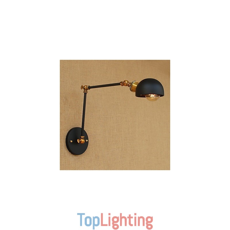 Nostalgic Creative Restaurant Bar Long Arm Wall Lamp