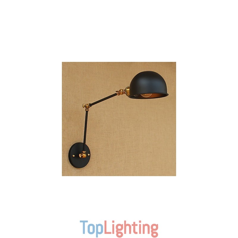 Nostalgic Creative Restaurant Bar Long Arm Wall Lamp