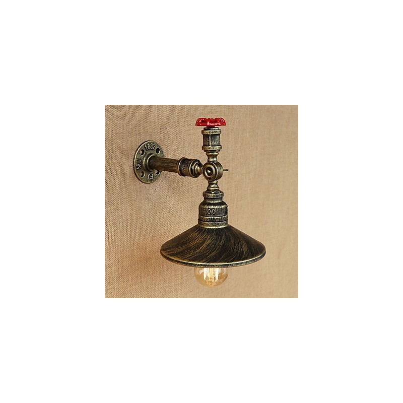 Retro Restaurant Edison Industrial Hoses Single Head Adornment Wall Lamp