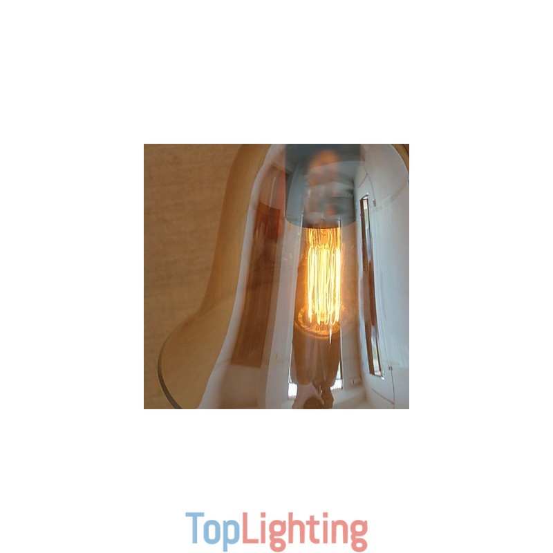 American Rural Countryside Minimalist Living Room Hallway Decorated Glass Wall Sconce