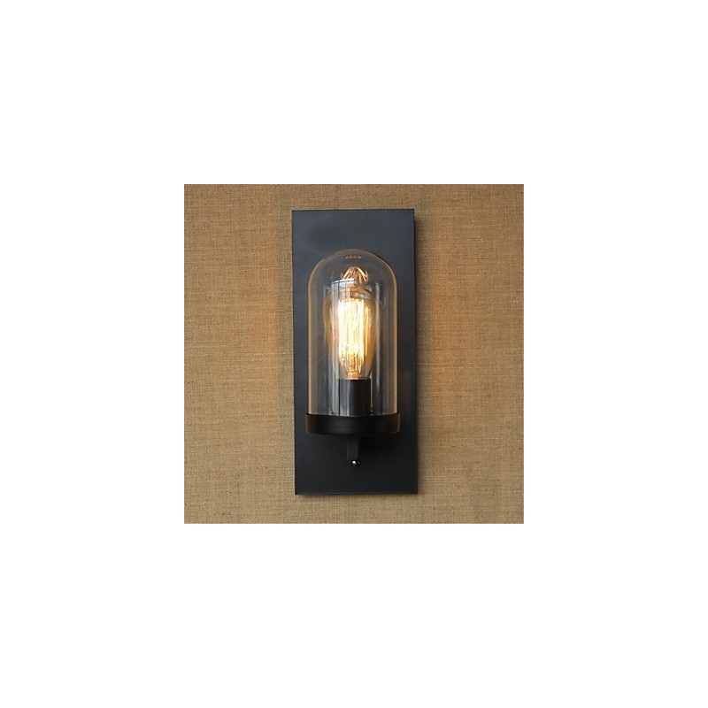 Rustic Lodge Country Retro Painting Feature for Eye Protection Ambient Light Wall Sconces