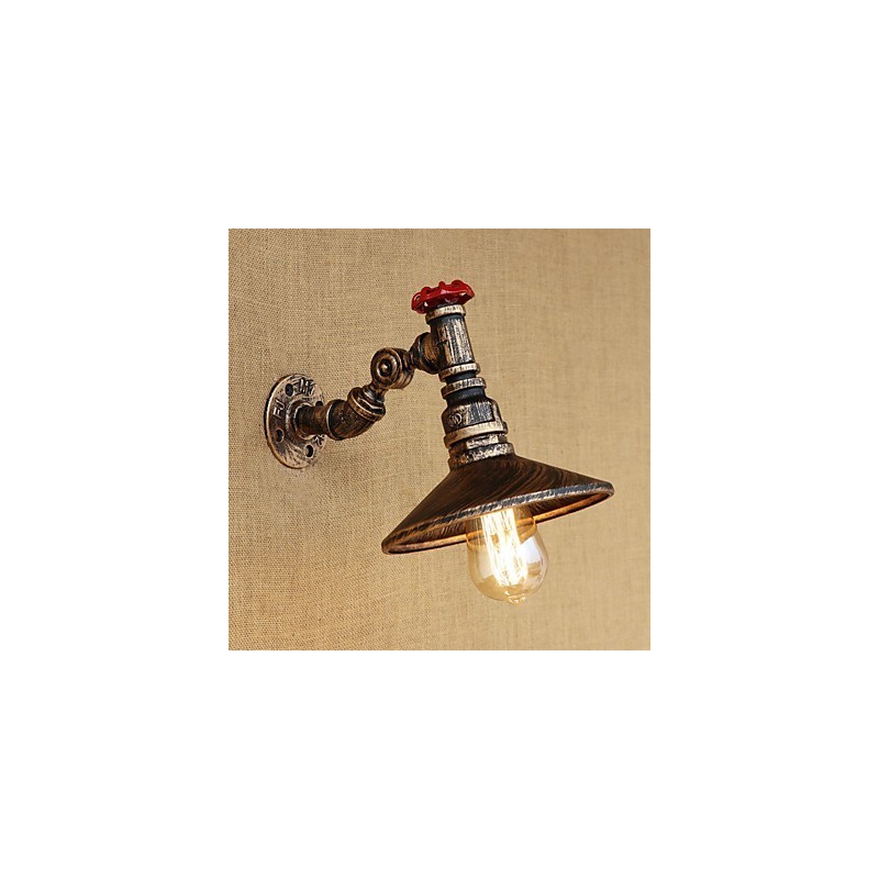 Country Retro Painting Feature for Mini Style Rotatable Light Swing Arm Lights Wall Light