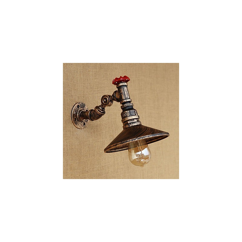 Country Retro Painting Feature for Mini Style Rotatable Light Swing Arm Lights Wall Light