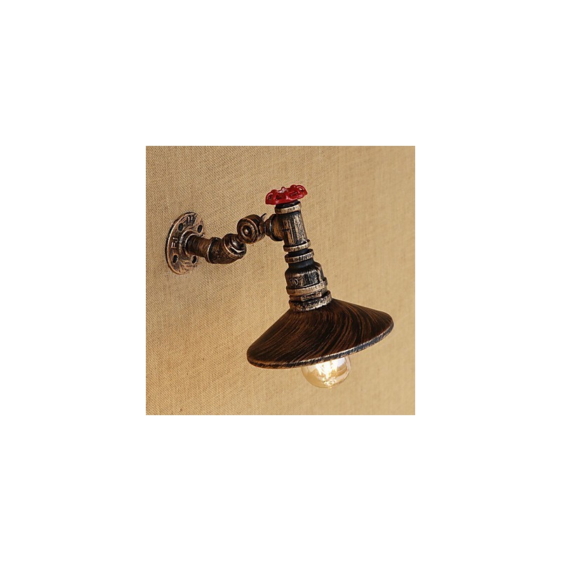 Country Retro Painting Feature for Mini Style Rotatable Light Swing Arm Lights Wall Light