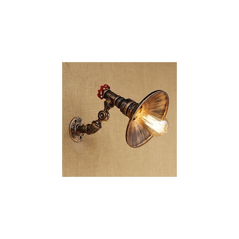 Country Retro Painting Feature for Mini Style Rotatable Light Swing Arm Lights Wall Light