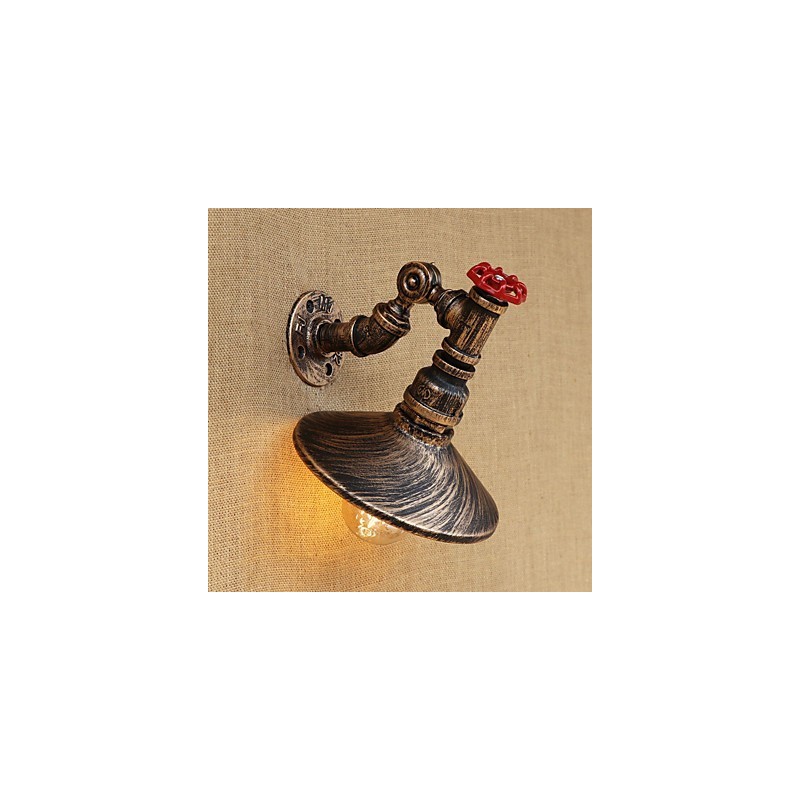 Country Retro Painting Feature for Mini Style Rotatable Light Swing Arm Lights Wall Light