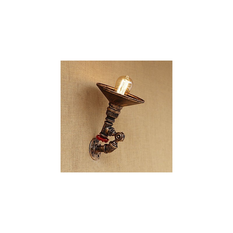 Country Retro Painting Feature for Mini Style Rotatable Light Swing Arm Lights Wall Light
