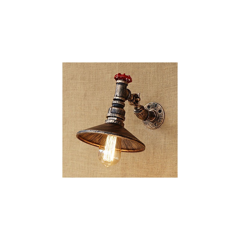 Country Retro Painting Feature for Mini Style Rotatable Light Swing Arm Lights Wall Light