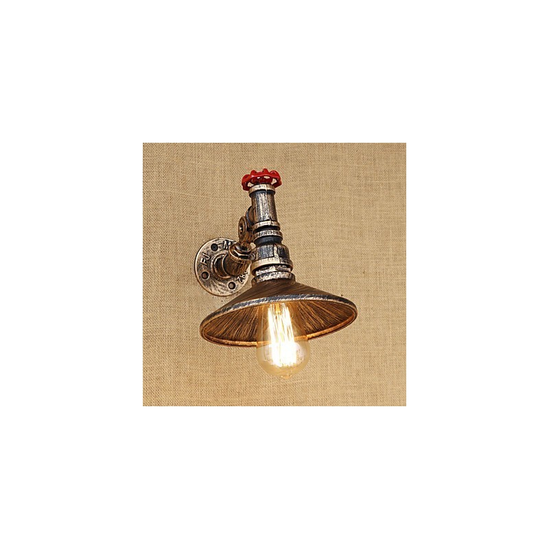 Country Retro Painting Feature for Mini Style Rotatable Light Swing Arm Lights Wall Light