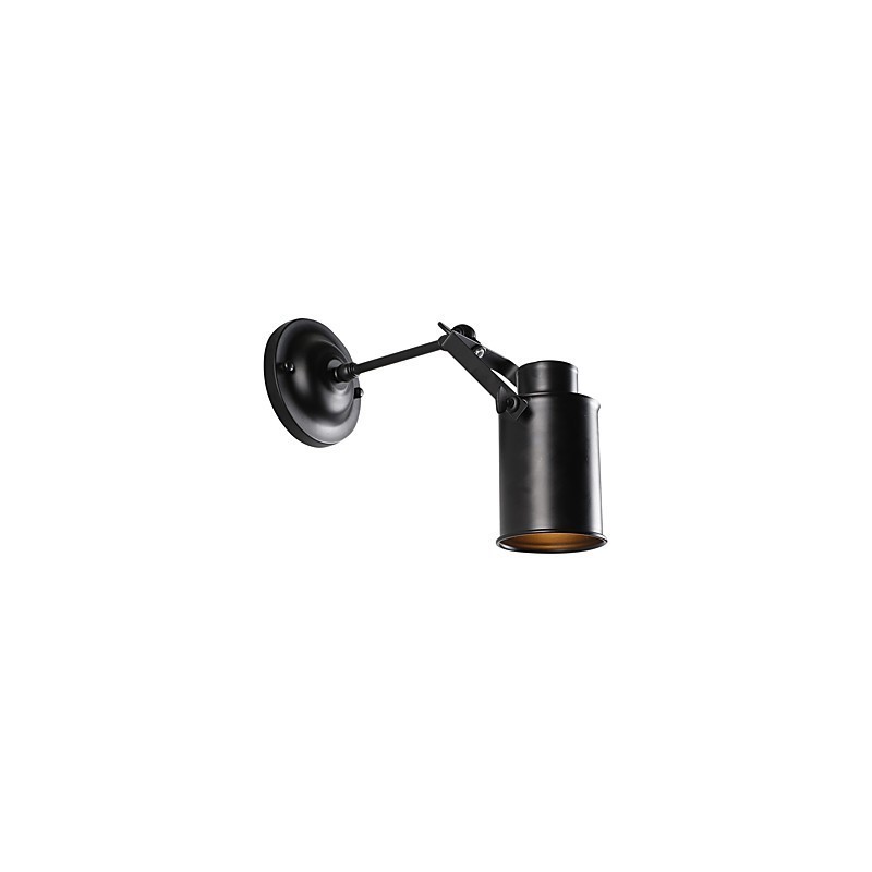 Vintage Black Metal Loft Wall Sconce Living Room Dining Room Hallway Cafe Bars Bar Wall Lamp