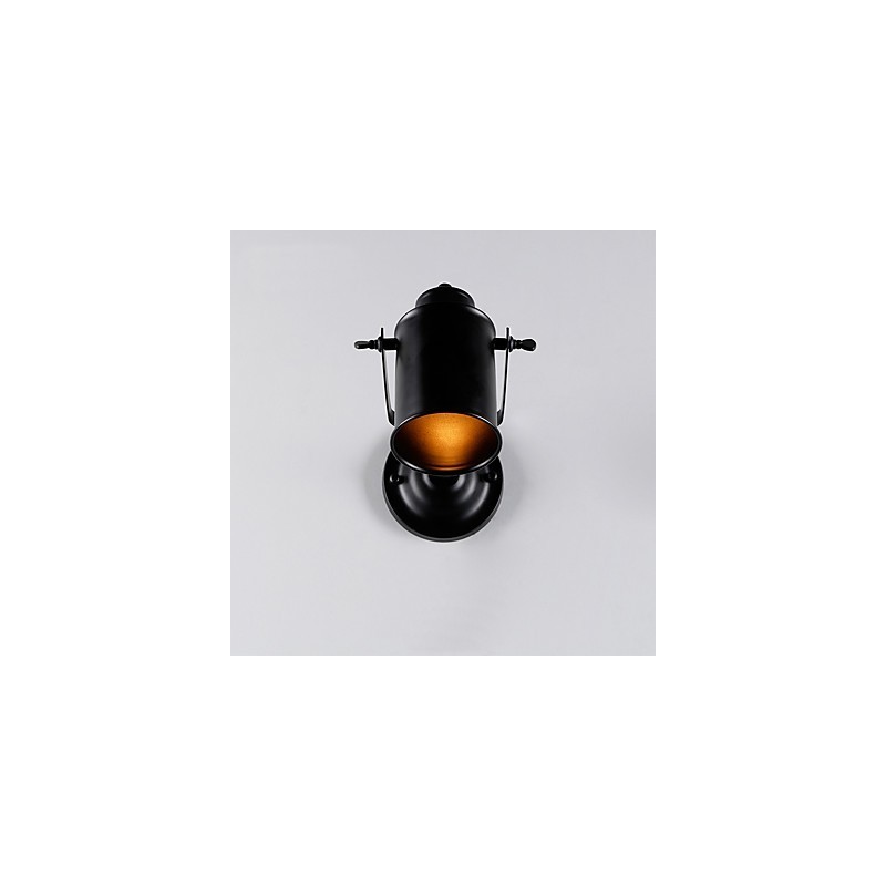 Vintage Black Metal Loft Wall Sconce Living Room Dining Room Hallway Cafe Bars Bar Wall Lamp