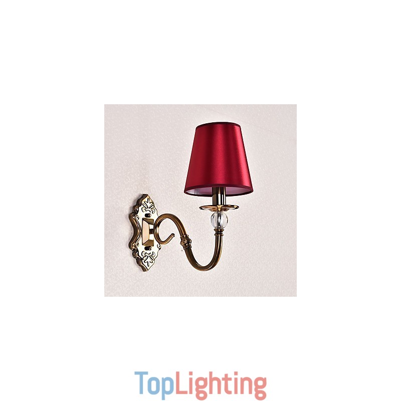 Traditional Classic Electroplated Feature for Eye Protection Downlight Wall Sconces Wall Light