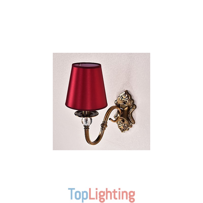 Traditional Classic Electroplated Feature for Eye Protection Downlight Wall Sconces Wall Light