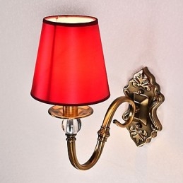 Traditional Classic Electroplated Feature for Eye Protection Downlight Wall Sconces Wall Light