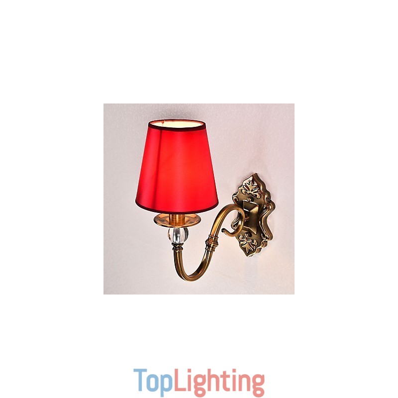 Traditional Classic Electroplated Feature for Eye Protection Downlight Wall Sconces Wall Light