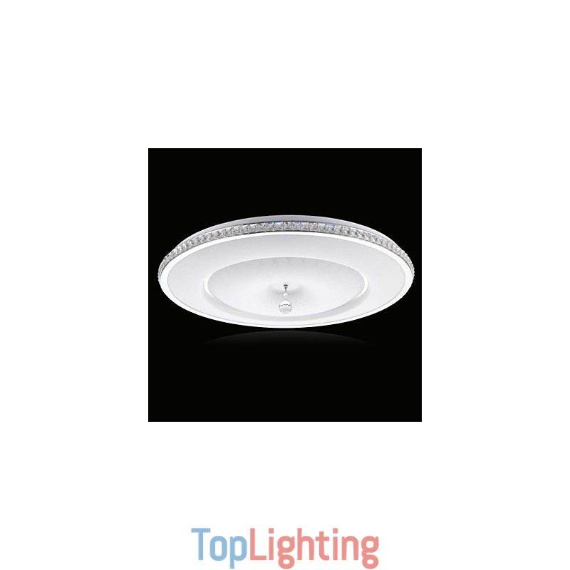 Flush Mount Crystal Modern Contemporary Metal Metal