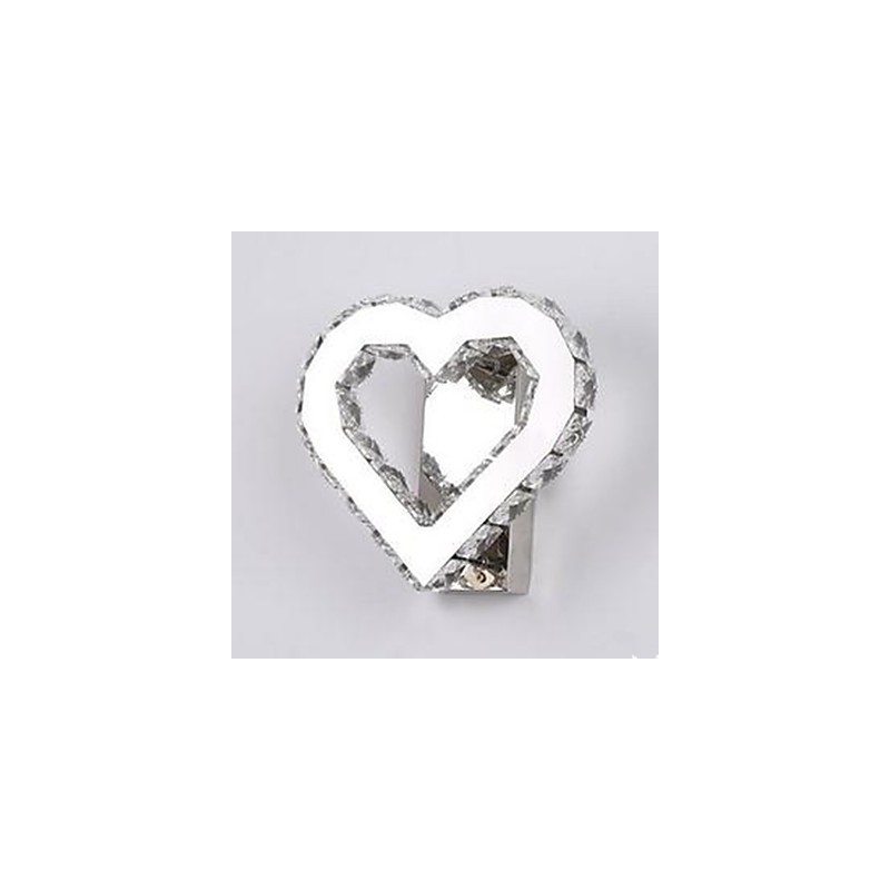 Integrated Modern Contemporary Chrome Feature for Ambient Light Wall Lights Wall Light