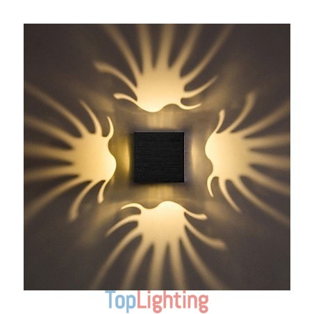 Modern Light Aluminum Flush Mount Wall Lamp Decorate Wall Lights Modern Light Aluminum Flush Mount Wall Lamp Decorate Wall Lights