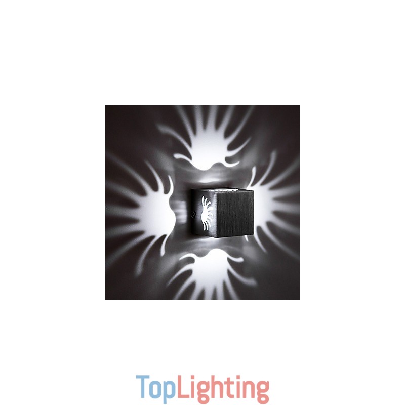 Modern Light Aluminum Flush Mount Wall Lamp Decorate Wall Lights