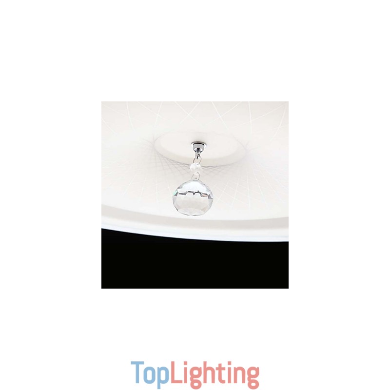 Flush Mount Crystal Modern Contemporary Metal Metal
