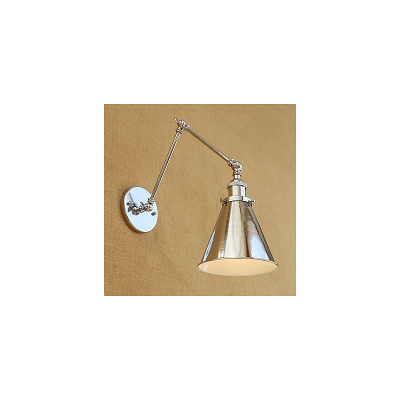 Modern Contemporary Retro Electroplated Feature for Swing Arm Eye Protection Ambient Light
