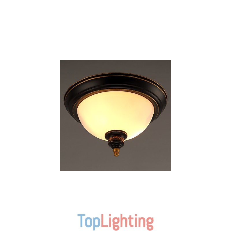 Simple Pastoral Ceiling Lamps Bronze Phnom Penh American Country European Ceiling Lamps Lamp