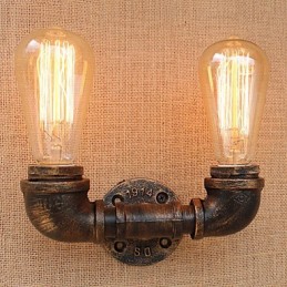 Country Retro Painting Feature for Mini Style Ambient Light Wall Sconces Wall Light