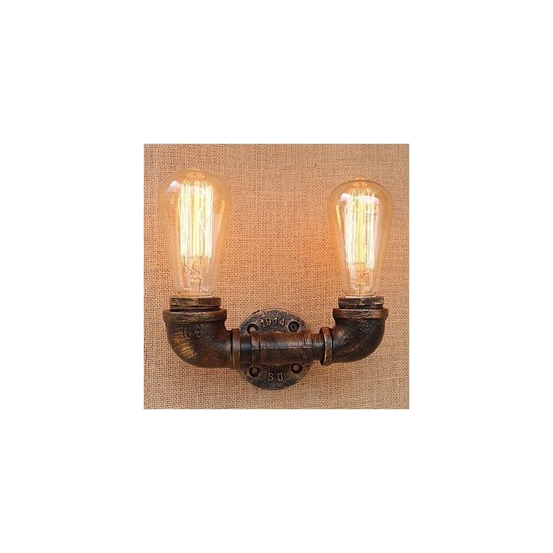 Country Retro Painting Feature for Mini Style Ambient Light Wall Sconces Wall Light