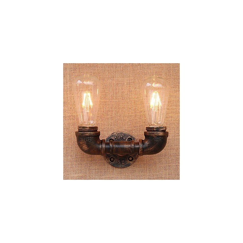 Country Retro Painting Feature for Mini Style Ambient Light Wall Sconces Wall Light