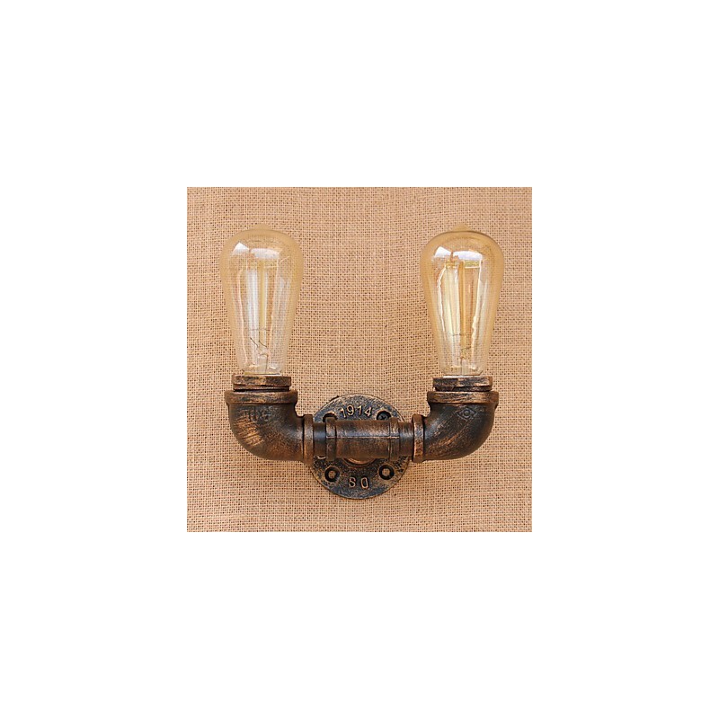 Country Retro Painting Feature for Mini Style Ambient Light Wall Sconces Wall Light
