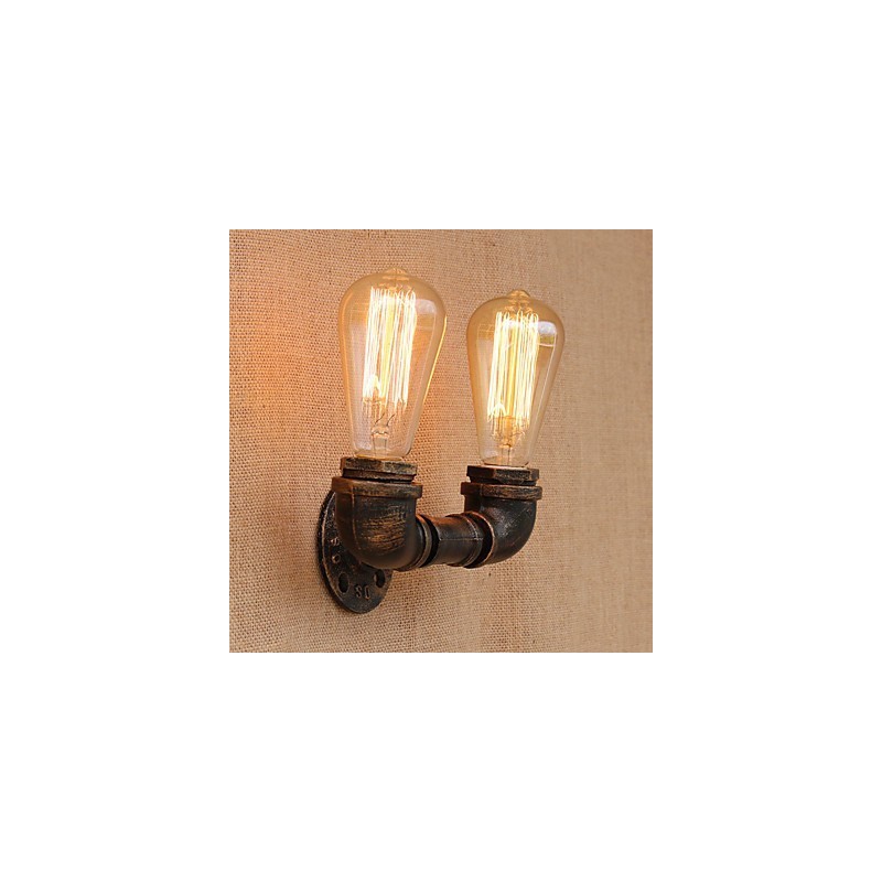 Country Retro Painting Feature for Mini Style Ambient Light Wall Sconces Wall Light