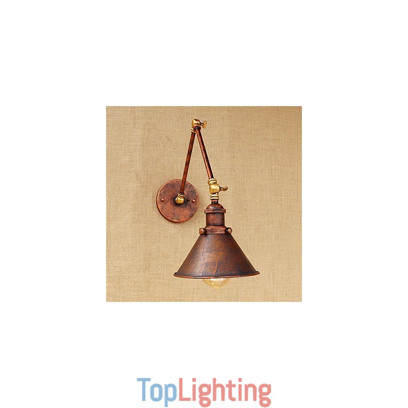 Wall Sconce Brass Vintage Industrial Wall Lamp Light Home Lighting Indoor Decor Wall Sconce