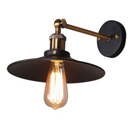 Traditional Classic Rustic Lodge Country Painting Feature for Swing Arm Ambient Light Wall Sconces Wall Light